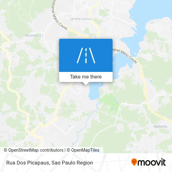 Rua Dos Picapaus map