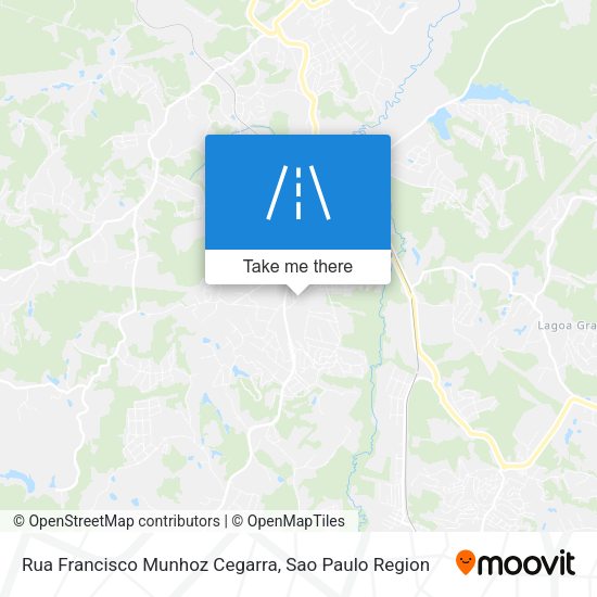 Rua Francisco Munhoz Cegarra map