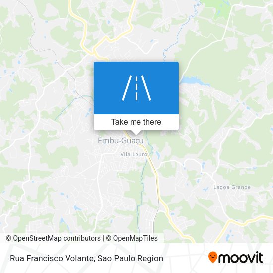 Rua Francisco Volante map