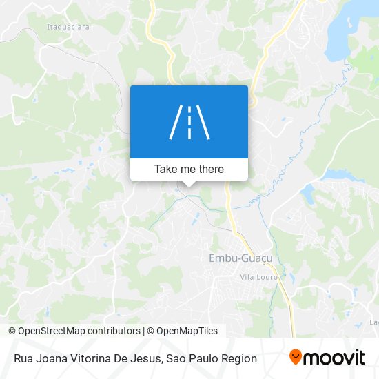 Rua Joana Vitorina De Jesus map