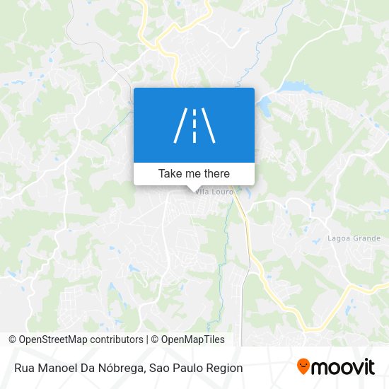 Rua Manoel Da Nóbrega map