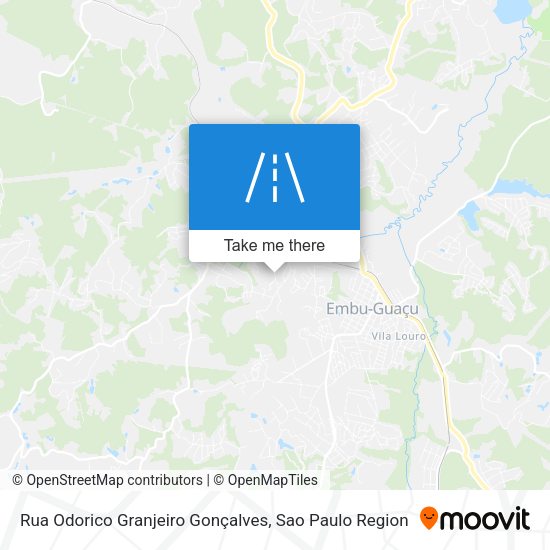 Rua Odorico Granjeiro Gonçalves map
