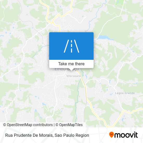 Rua Prudente De Morais map