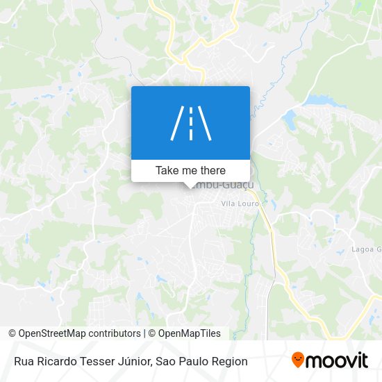 Rua Ricardo Tesser Júnior map