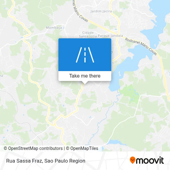 Rua Sassa Fraz map