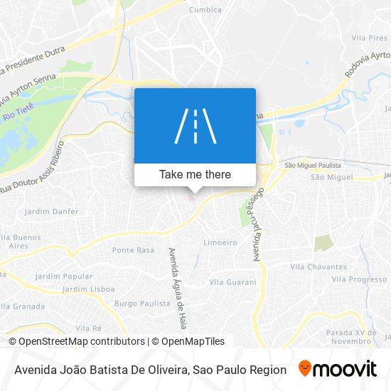 Avenida João Batista De Oliveira map