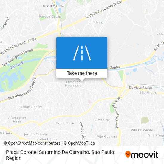 Praça Coronel Saturnino De Carvalho map