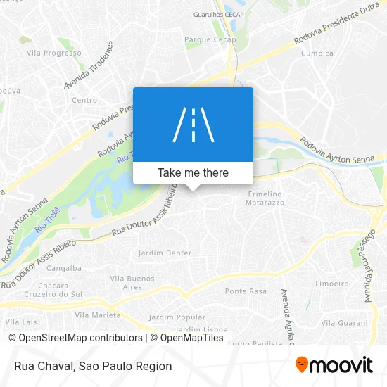 Rua Chaval map