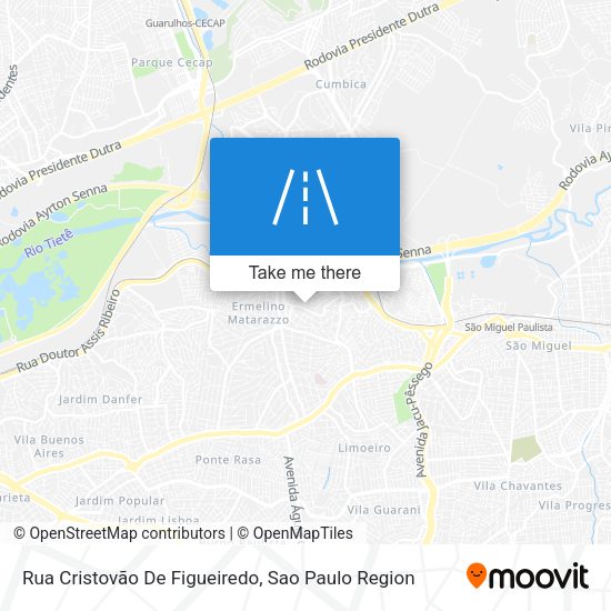 Rua Cristovão De Figueiredo map