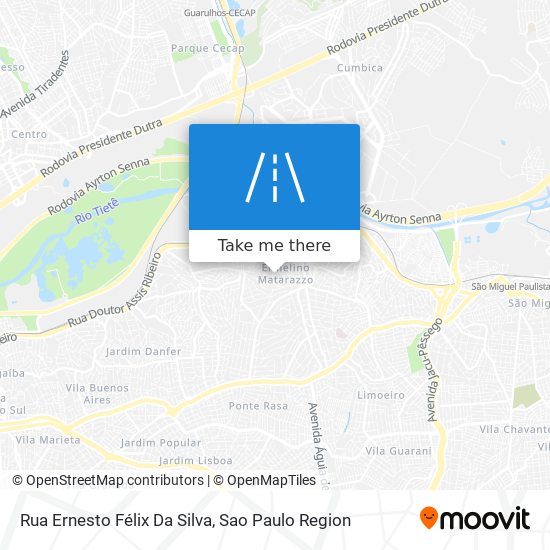 Rua Ernesto Félix Da Silva map