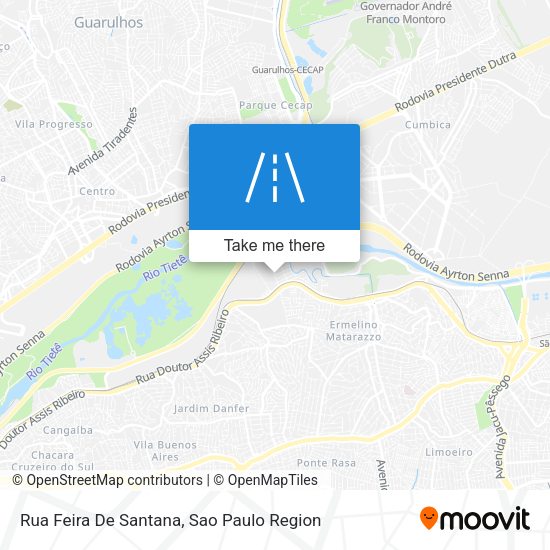 Rua Feira De Santana map