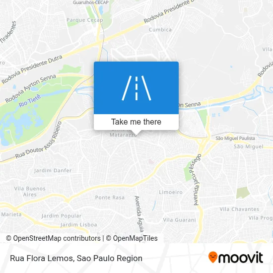 Rua Flora Lemos map