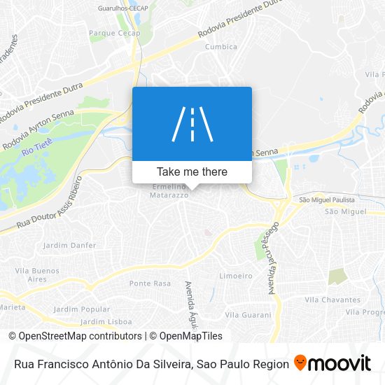 Rua Francisco Antônio Da Silveira map