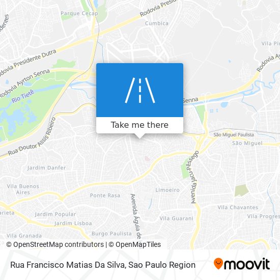 Rua Francisco Matias Da Silva map