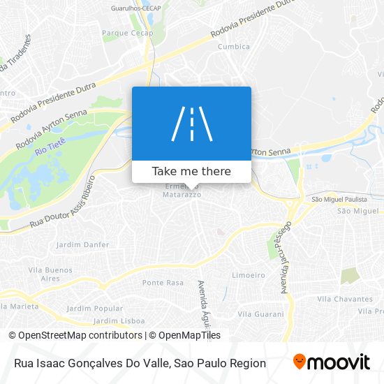 Rua Isaac Gonçalves Do Valle map