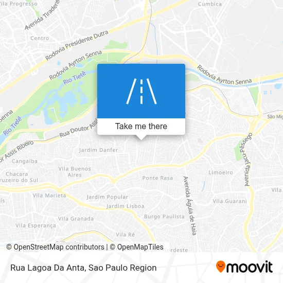 Rua Lagoa Da Anta map