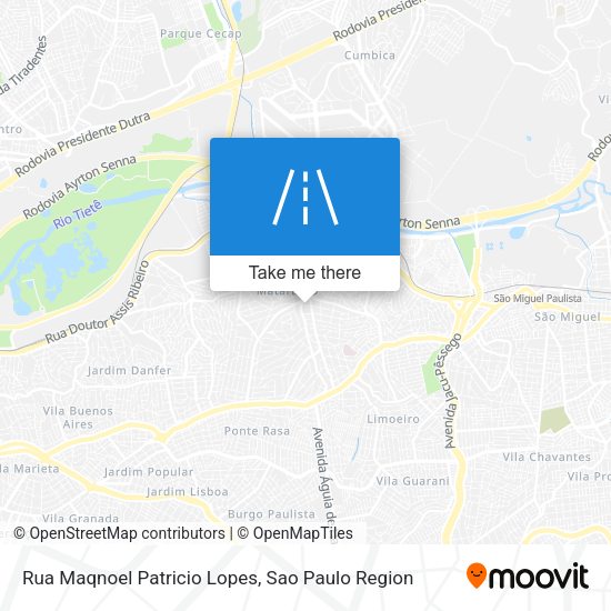 Rua Maqnoel Patricio Lopes map