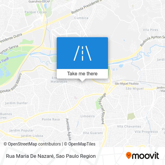 Rua Maria De Nazaré map