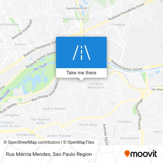 Rua Márcia Mendes map
