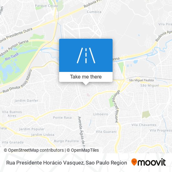 Rua Presidente Horácio Vasquez map