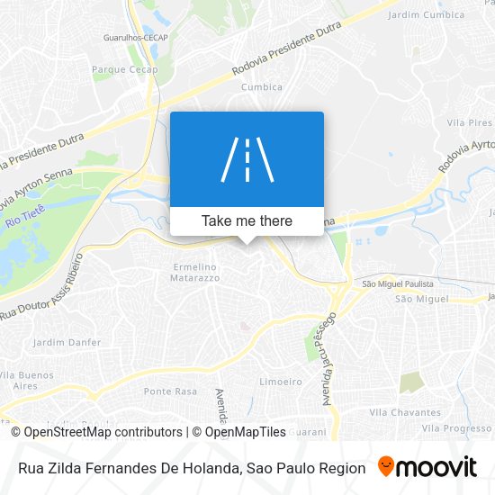 Rua Zilda Fernandes De Holanda map