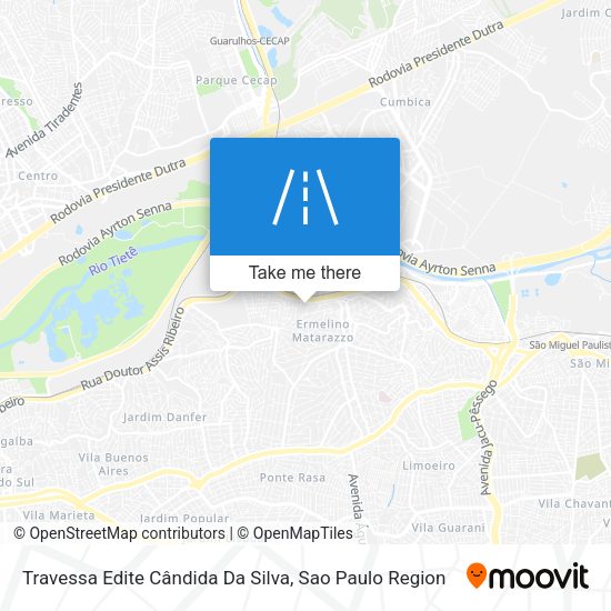 Travessa Edite Cândida Da Silva map