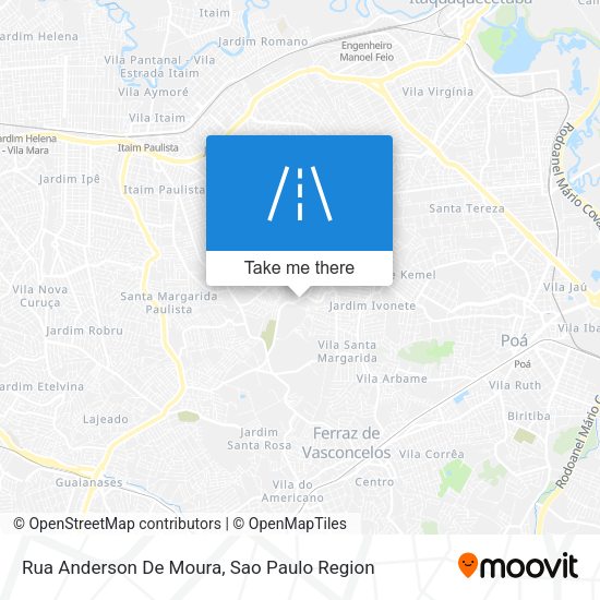 Rua Anderson De Moura map