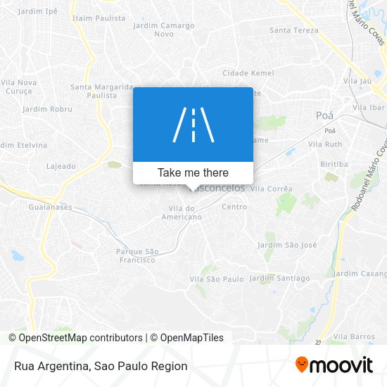 Rua Argentina map