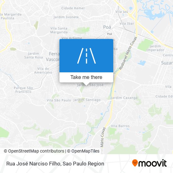 Rua José Narciso Filho map