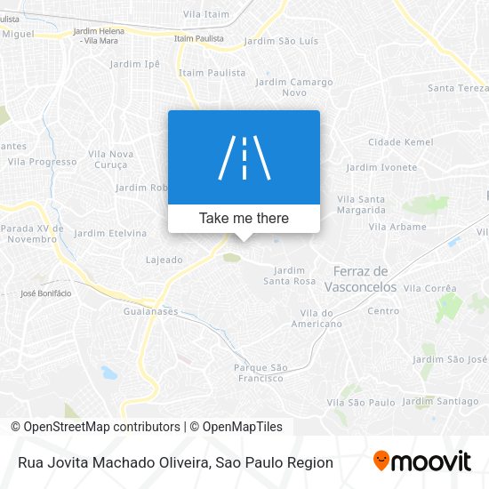 Rua Jovita Machado Oliveira map