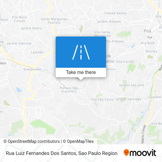 Rua Luiz Fernandes Dos Santos map