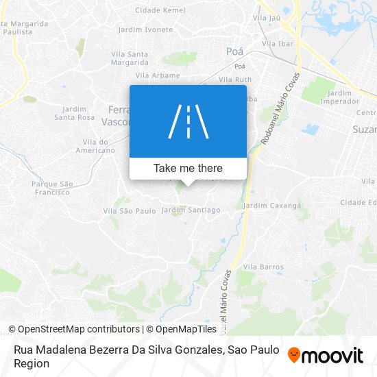 Rua Madalena Bezerra Da Silva Gonzales map