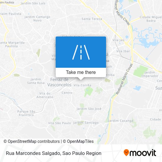 Rua Marcondes Salgado map