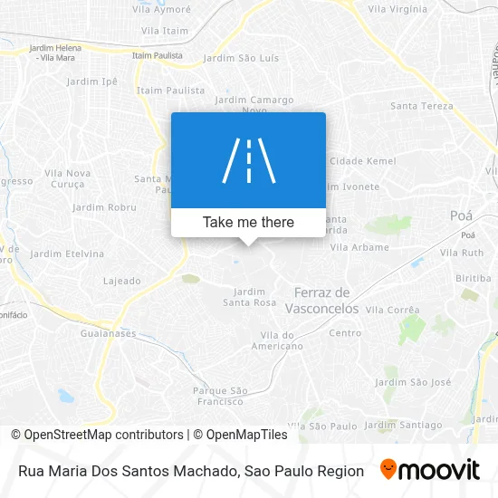 Rua Maria Dos Santos Machado map