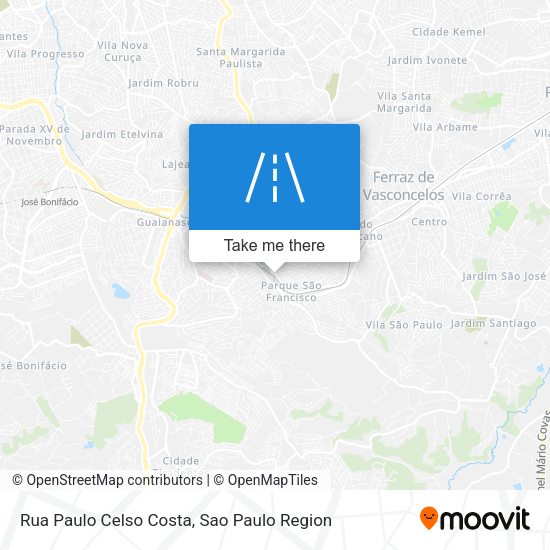 Rua Paulo Celso Costa map