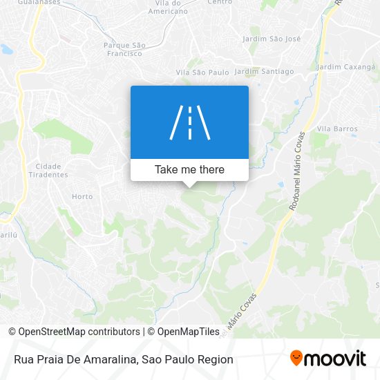 Rua Praia De Amaralina map
