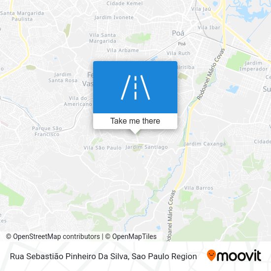 Rua Sebastião Pinheiro Da Silva map