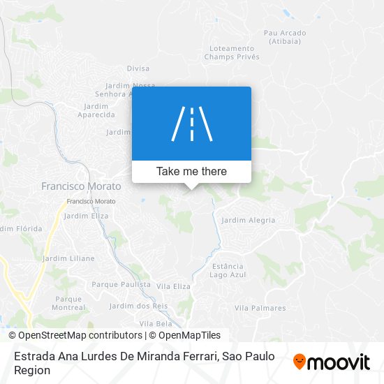Estrada Ana Lurdes De Miranda Ferrari map