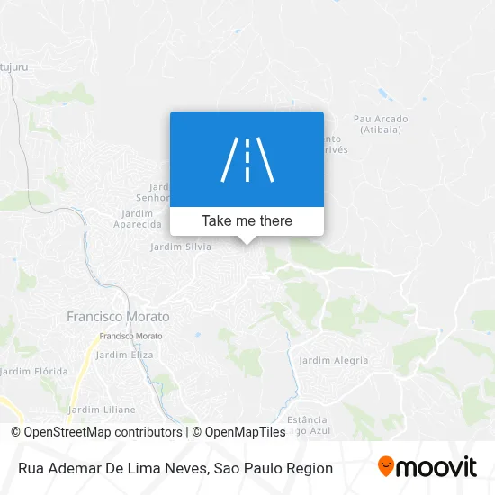 Rua Ademar De Lima Neves map