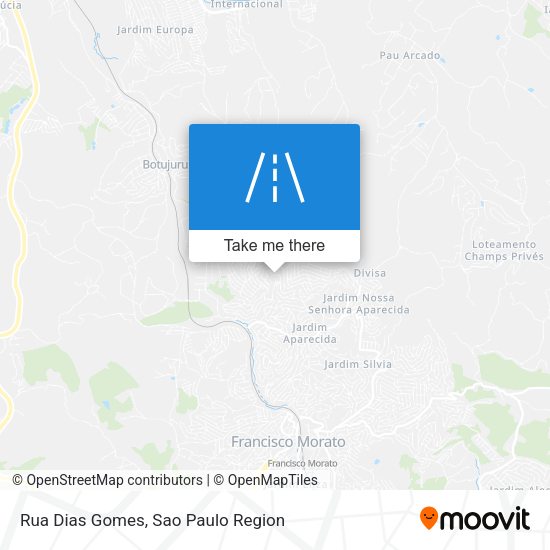 Rua Dias Gomes map