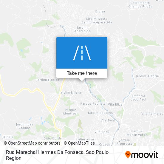 Rua Marechal Hermes Da Fonseca map
