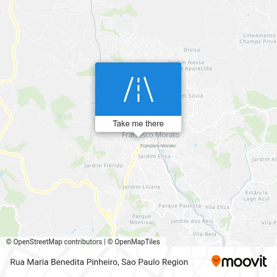 Rua Maria Benedita Pinheiro map