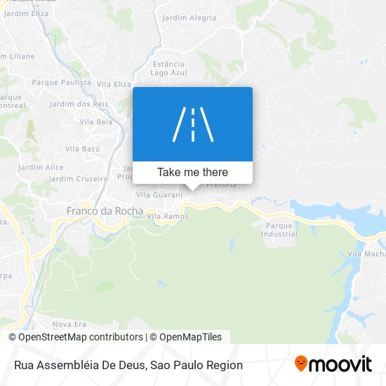 Rua Assembléia De Deus map