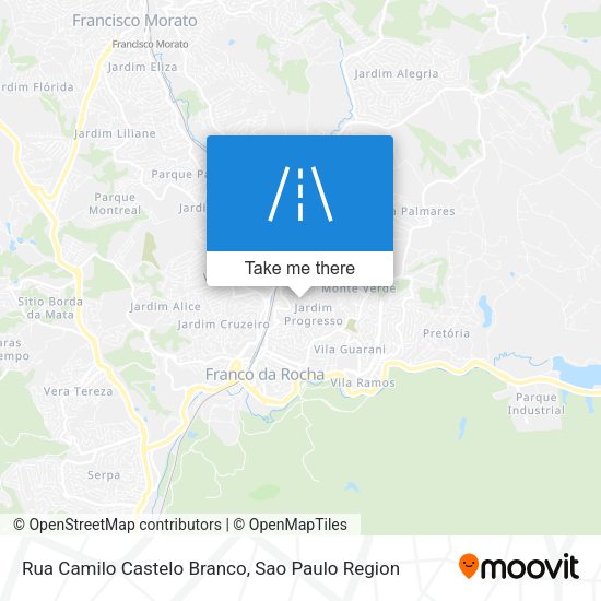 Rua Camilo Castelo Branco map