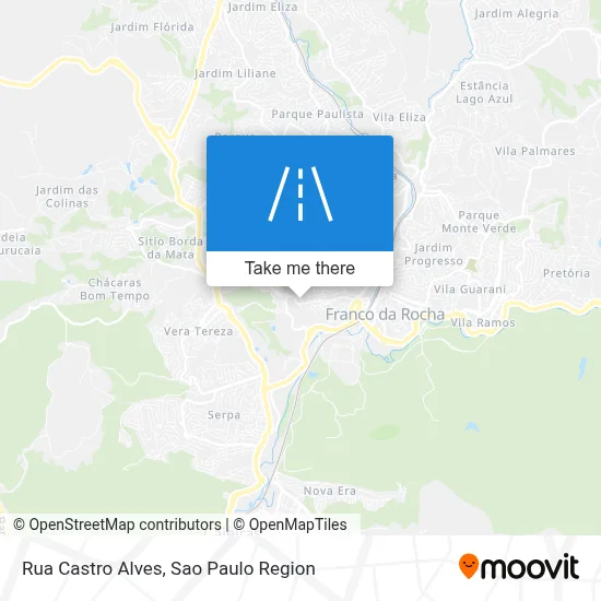 Rua Castro Alves map