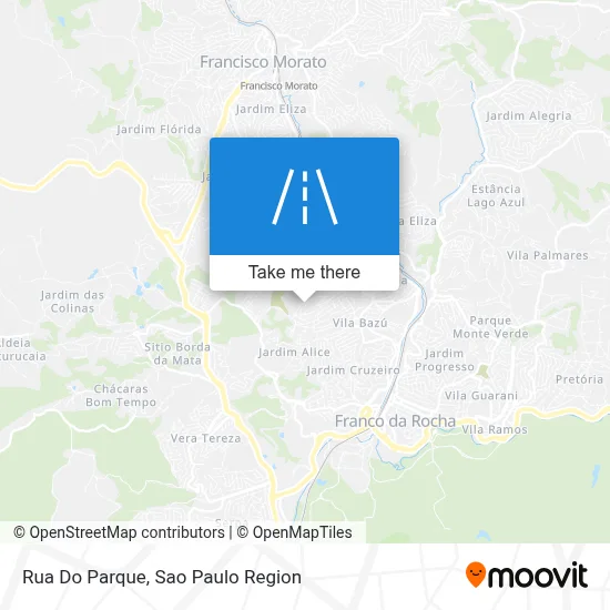 Rua Do Parque map
