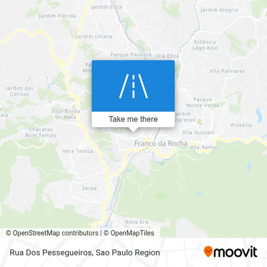 Rua Dos Pessegueiros map