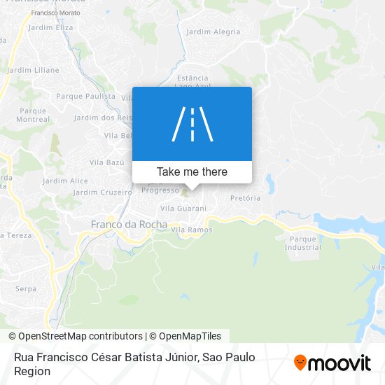 Rua Francisco César Batista Júnior map