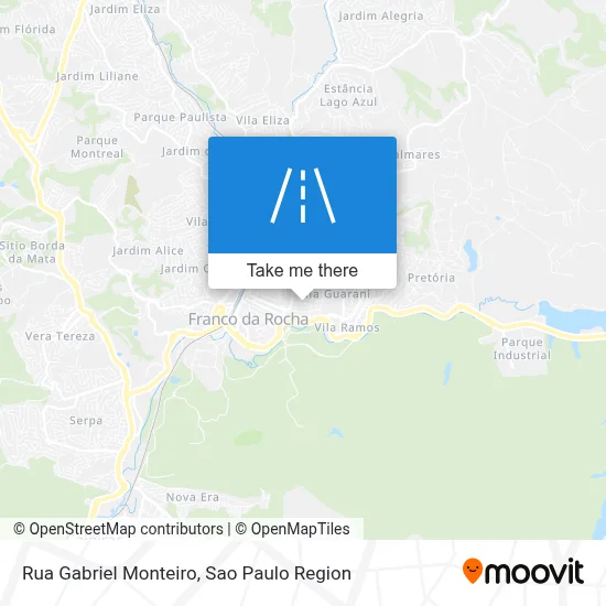 Rua Gabriel Monteiro map