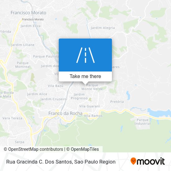 Rua Gracinda C. Dos Santos map